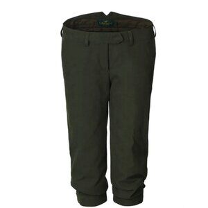 Laksen Sporting Women's Breeks Pants Moleskin Knickers Green Suede Size 38 US 30